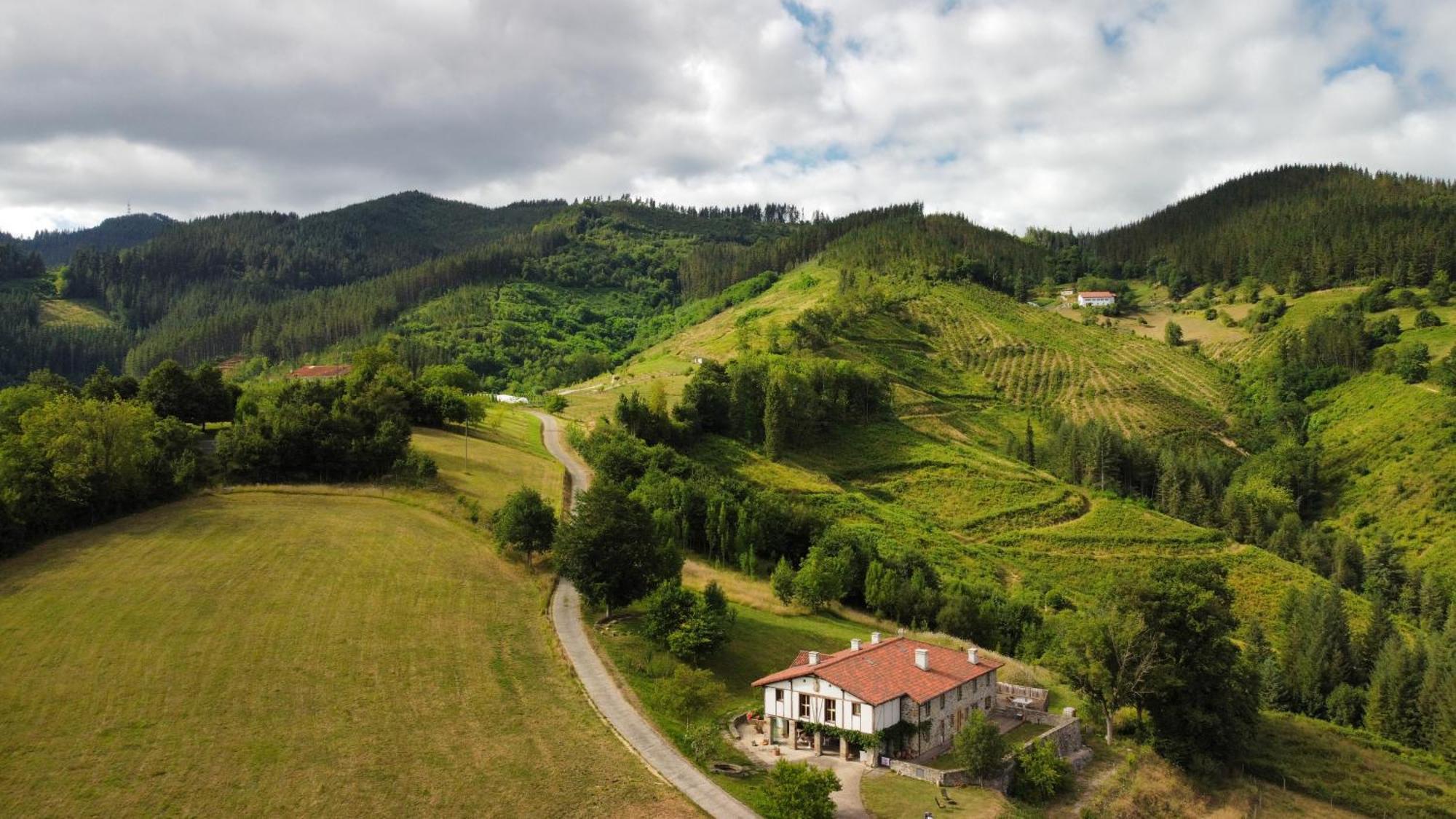 Izal Landetxea Vendégház Bergara Kültér fotó